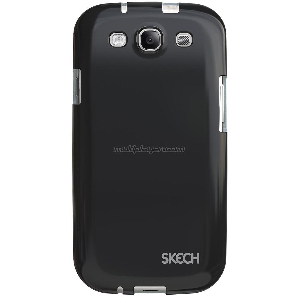 SKECH - Custodia per Samsung Galaxy S3 - Groove - Nero  