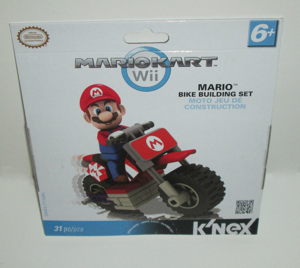 K'NEX - Mario Kart Wii - Set di Montaggio Super Mario Bike