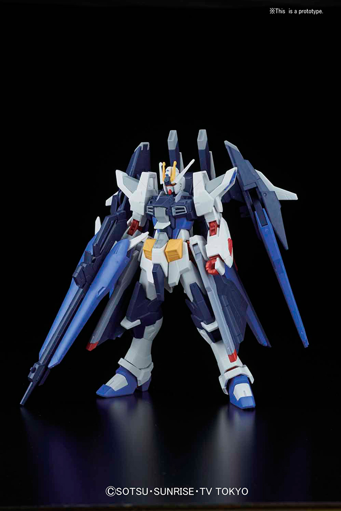 Bandai Model kit Gunpla Gundam HGBF Strike Freedom Amazing 1/144