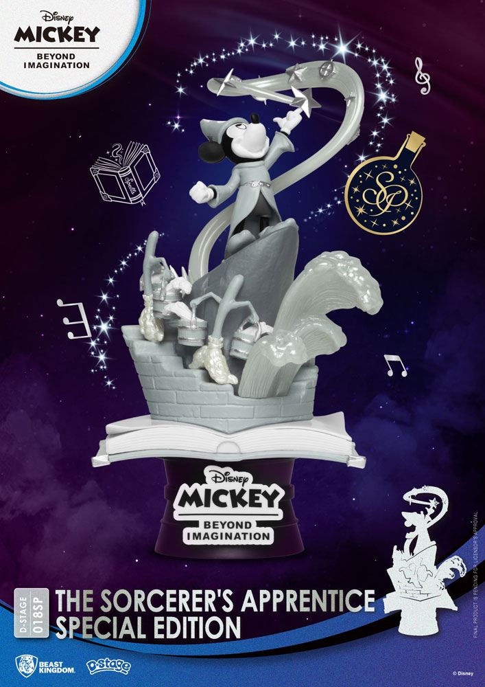 Disney Mickey Beyond Imagination - The Sorcerer's Apprentice (15 cm)