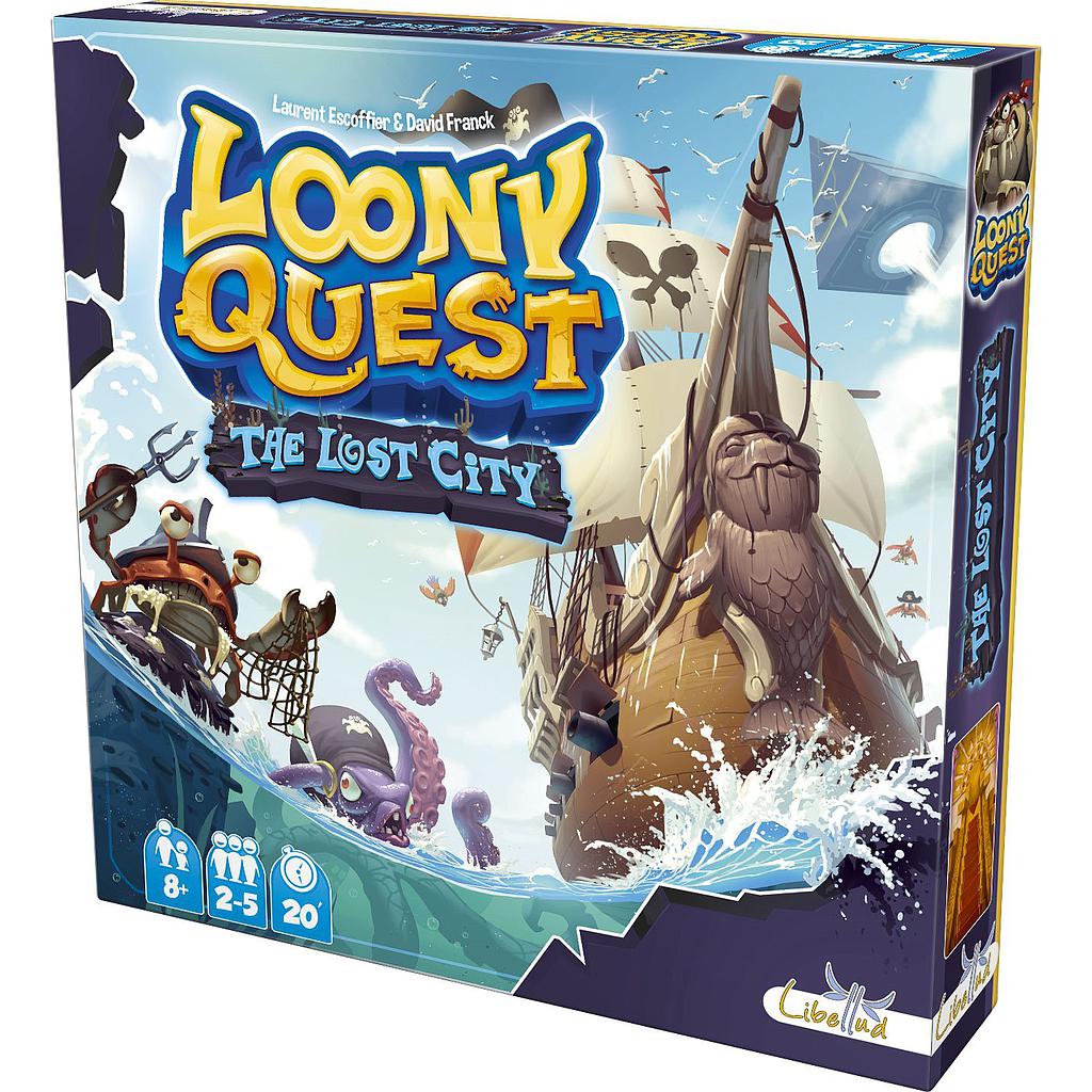 Asmodee - Loony Quest - Espansione The Lost City