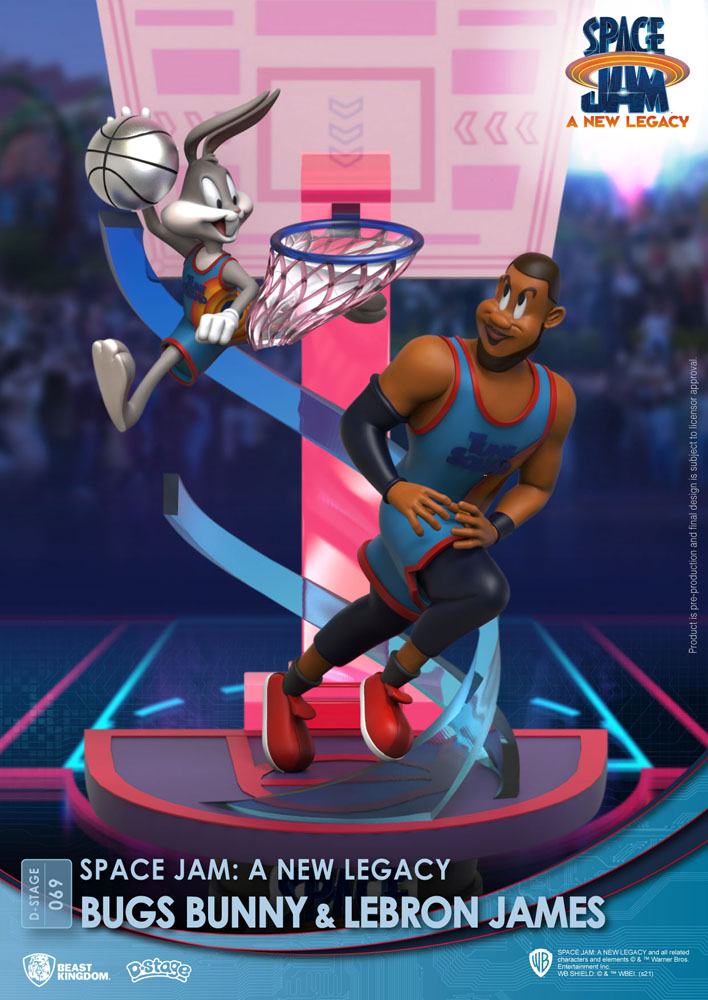 Space Jam A New Legacy - Bugs Bunny & Lebron James (15 cm)