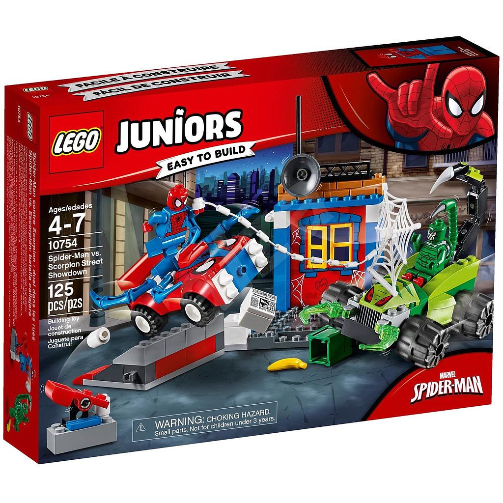 LEGO Juniors 10754 - Spider-Man contro Scorpione: resa dei conti finale