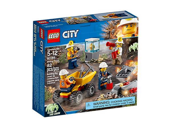 LEGO City Team della miniera 60184