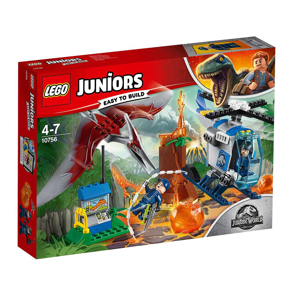 Lego Juniors 10756 - Jurassic World - Fuga dallo Pteranodonte