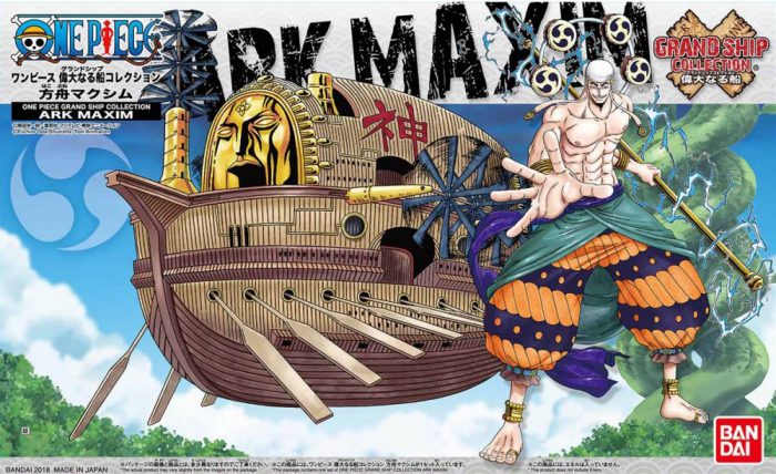 BANDAI - One Piece Grand Ship Collection - Ark Maxim 10cm Model Kit