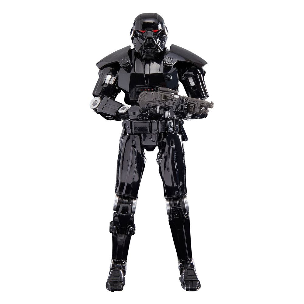 Star Wars The Mandalorian Action Figure Dark Trooper Black Series Deluxe 2022 15 Cm HASBRO