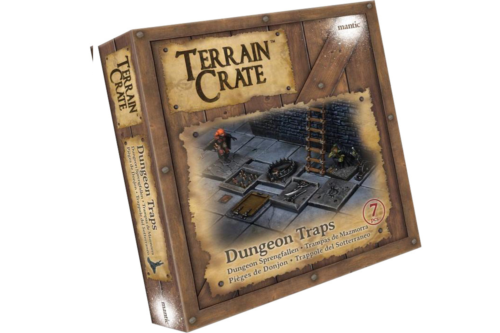 MANTIC - Miniature Fantasy Terrain Crate Dungeon Traps