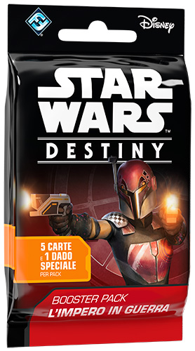 ASMODEE - Star Wars Destiny Booster Pack L'Impero in Guerra Espansione