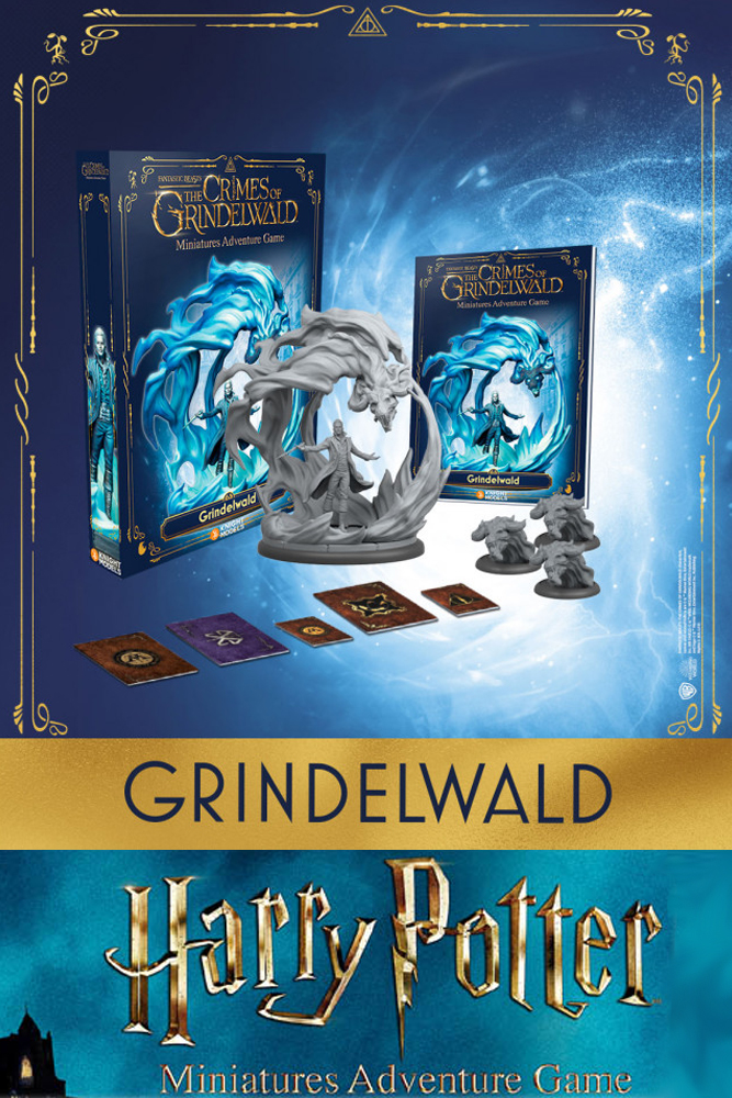 KNIGHT MODELS Gellert Grindelwald Harry Potter Miniatures Adventure Game Gioco di Miniature
