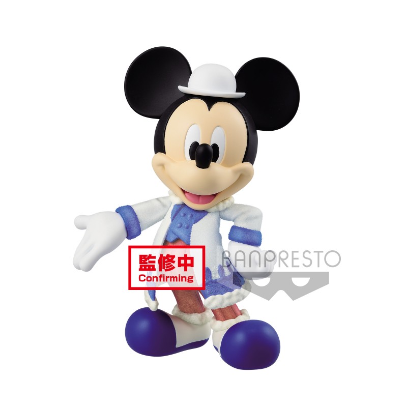 BANPRESTO Mickey Disney Characters Fluffy Puffy Mickey &amp; Minnie 10 cm Figure