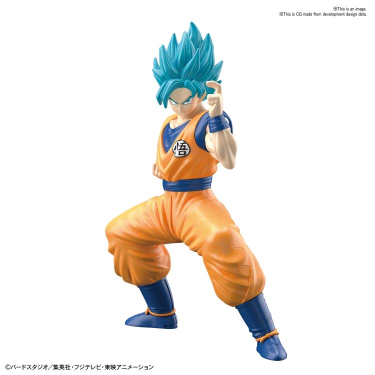 BANDAI Dragon Ball Super Model Kit EG Super Saiyan God Super Saiyan Goku 15 cm