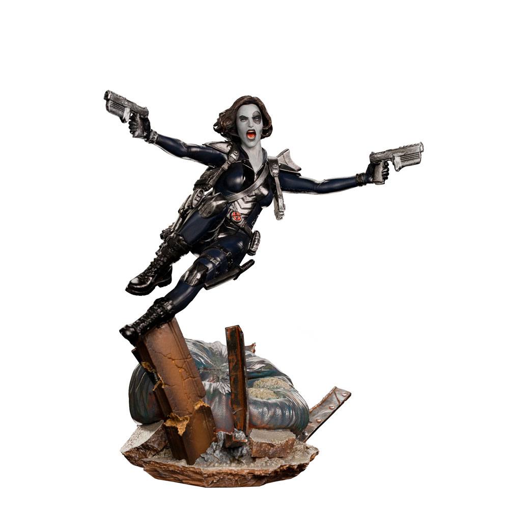 Domino Statua X-Men Marvel Comics Art Scale 20 Cm IRON STUDIOS