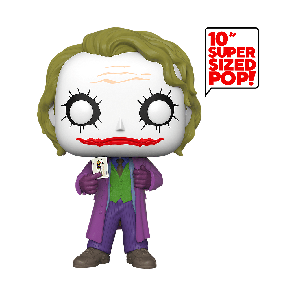FUNKO The Joker Pop! Heroes #334 Over-Sized 25 cm Figure