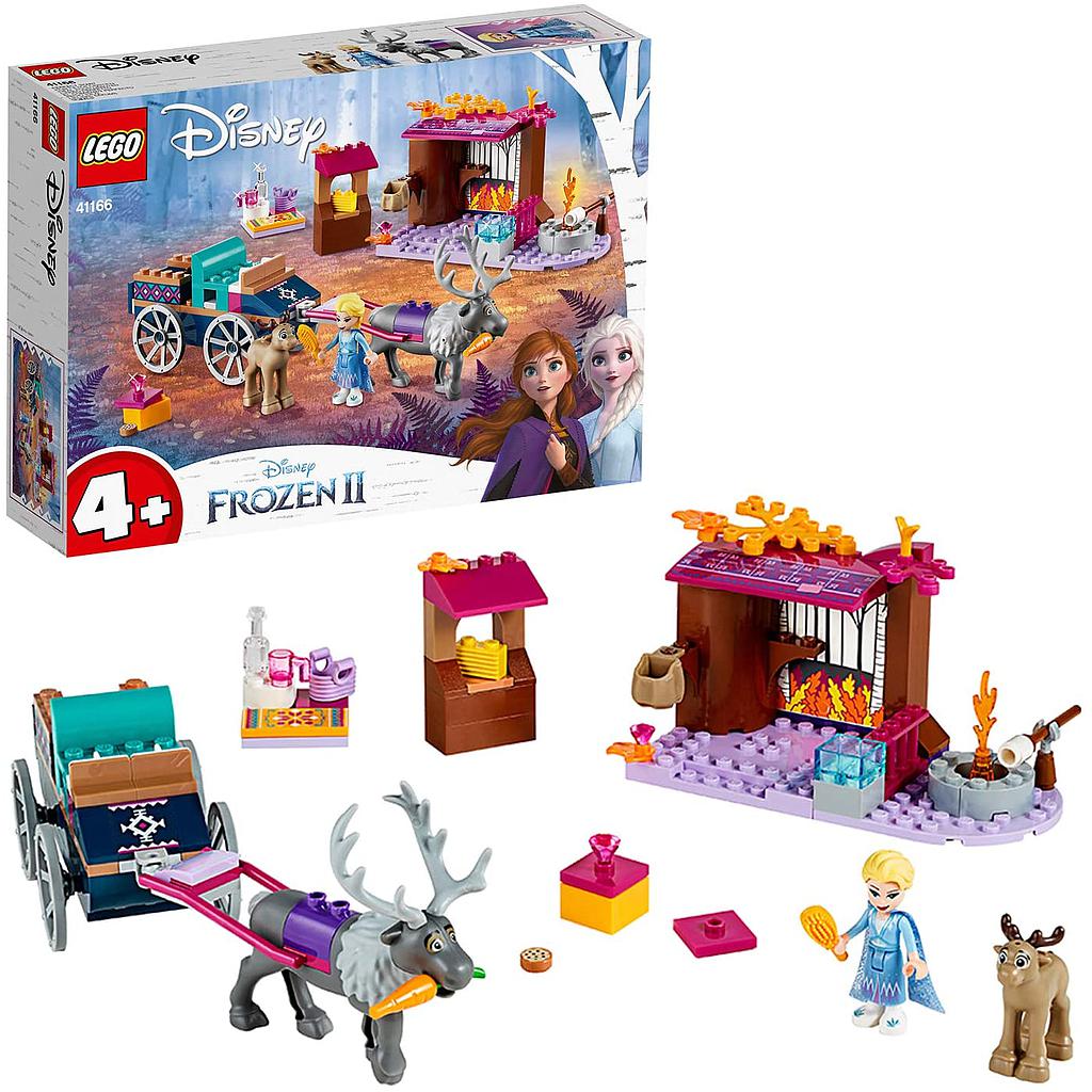 LEGO Frozen II: L'Avventura sul Carro di Elsa Disney Princess 41166