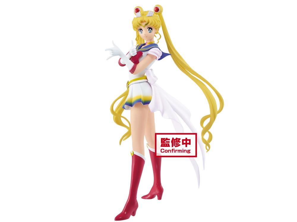 BANPRESTO Sailor Moon Eternal Glitter &amp; Glamours Super Sailor Moon Version A 23 cm Figure