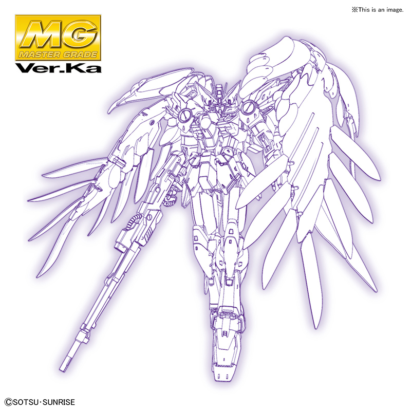 Bandai Model kit Gunpla Gundam MG Gundam Wing Zero EW Ver.Ka 1/100