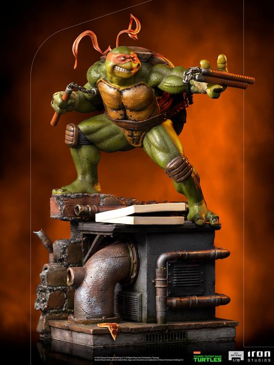 Statua Teenage Mutant Ninja Turtles - Michelangelo (25 cm)