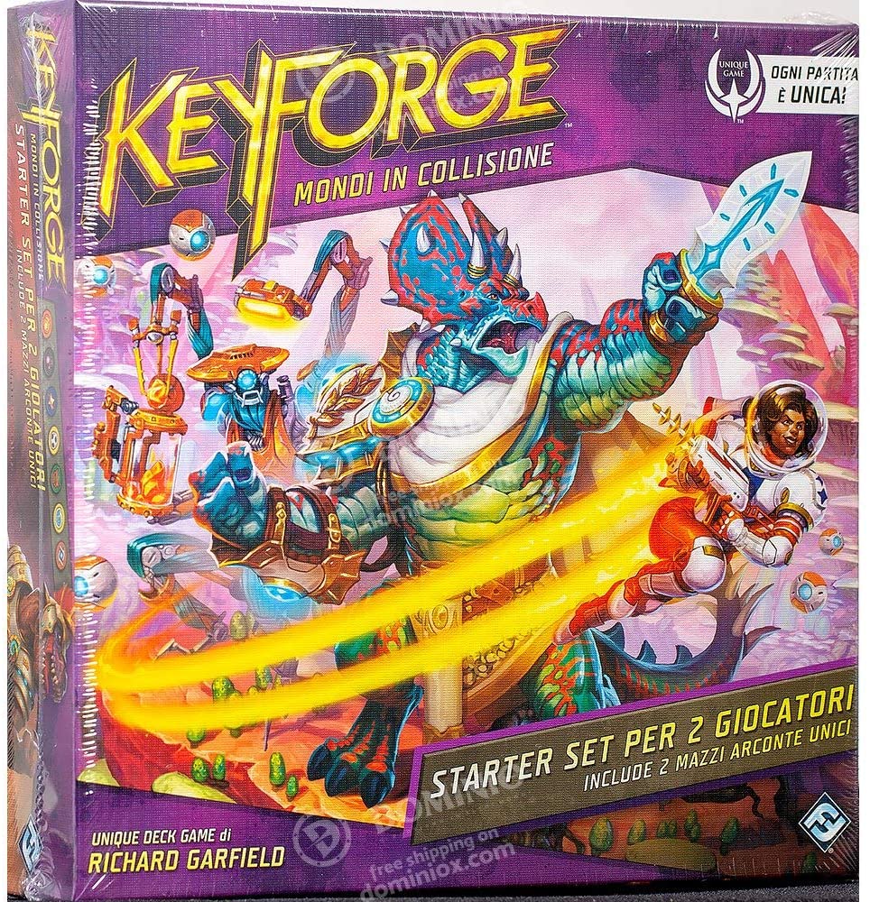 Asmodee - KeyForge - Mondi In Collisione - Starter Set