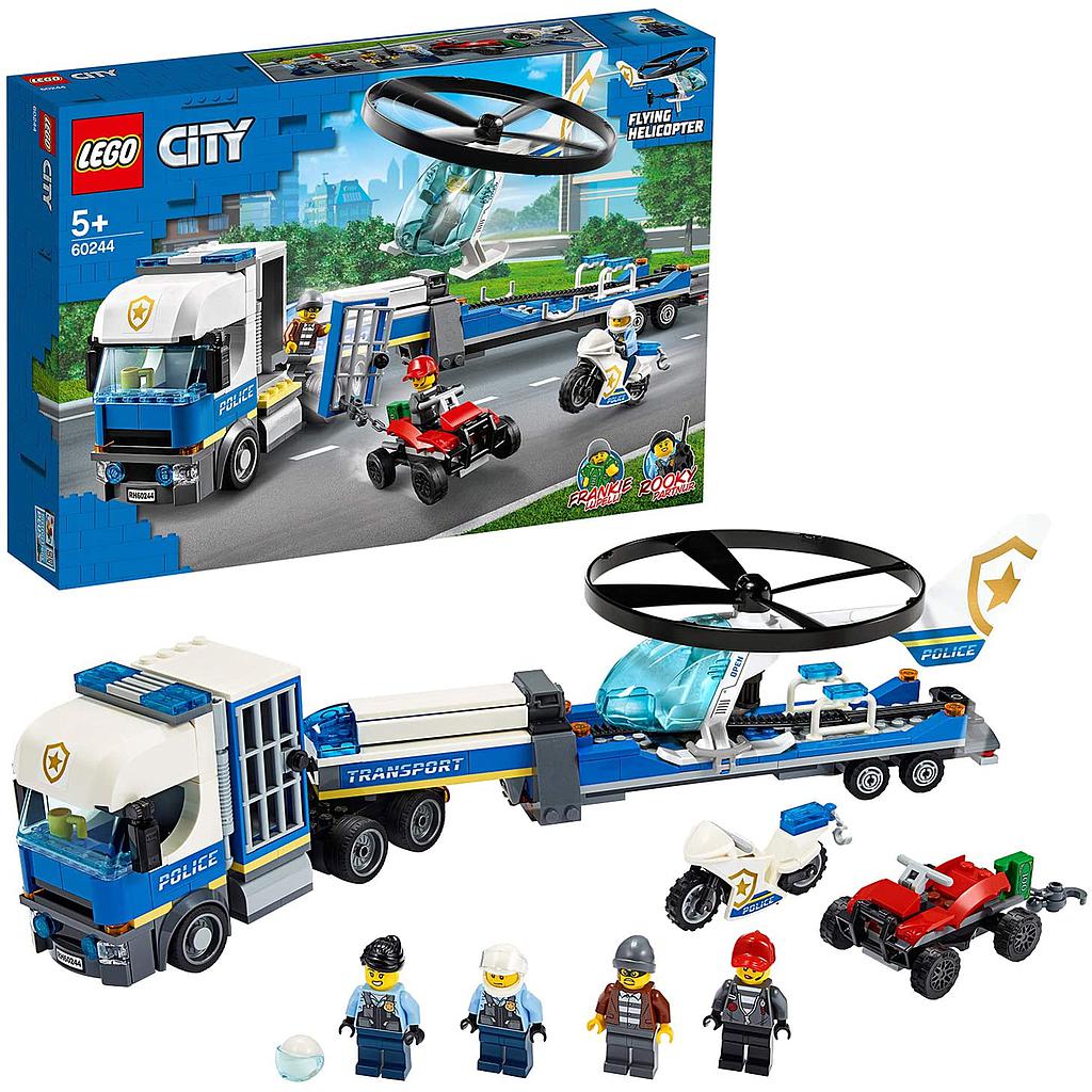LEGO Trasportatore di Elicotteri della Polizia LEGO City Police 60244