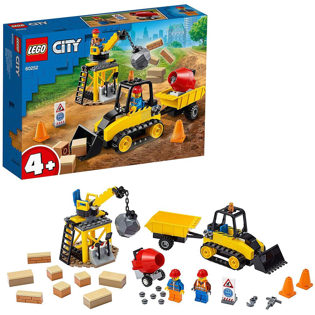 LEGO Bulldozer da Cantiere LEGO City Great Vehicles 60252