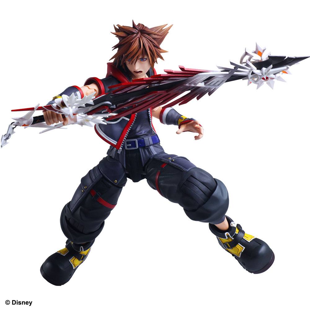 Kingdom Hearts III Action Figure Sora Deluxe Version Play Arts Kai 22 Cm SQUARE ENIX