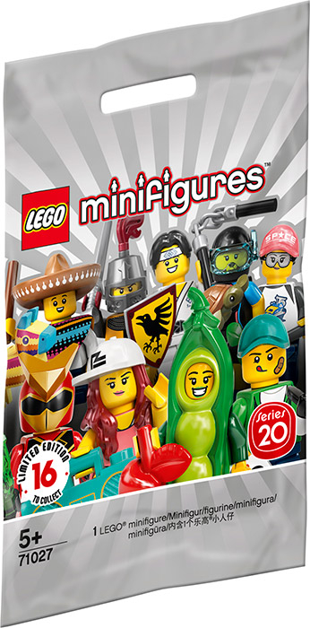 Lego Minifigures Series 20 71027