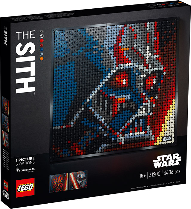 LEGO ART I Sith Star Wars 31200
