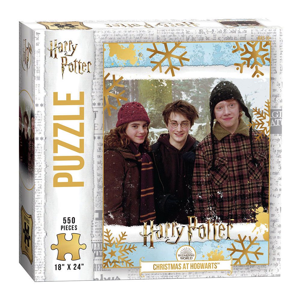 USAopoly Christmas at Hogwarts Harry Potter Jigsaw 550 pz Puzzle