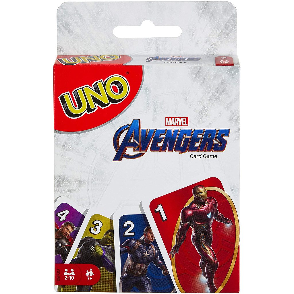 Mattel - Marvel - Avengers - Uno Card Game