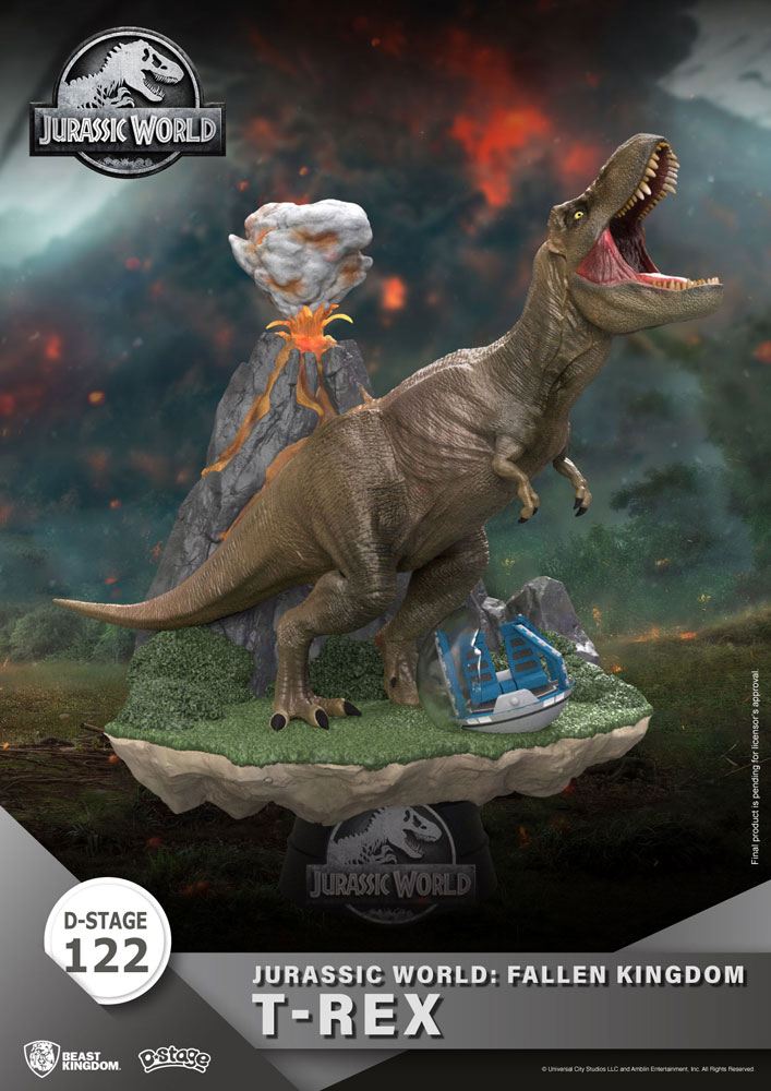 Jurassic World Fallen Kingdom Figure T-Rex D-Stage 13 Cm BEASTKINGDOM