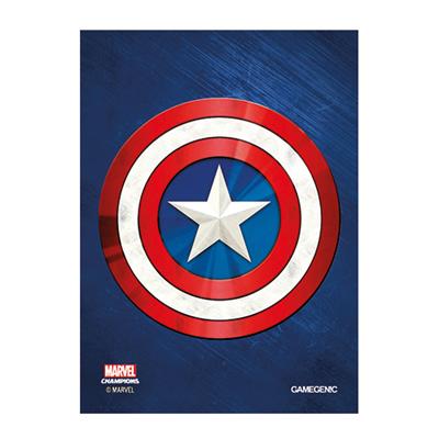 Asmodee - MVC LCG Art Sleeves - Captain America 66x91mm