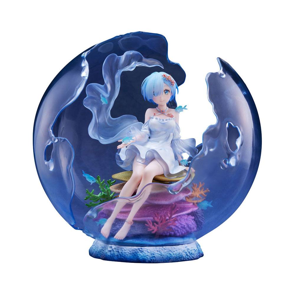 Re Zero Starting Life in Another World Statua Rem Aqua Orb Version 25 Cm FURYU