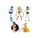 BANDAI Sailor Moon HGIF Pretty Guardian SET 5 Sailor Pack 10 cm Figure