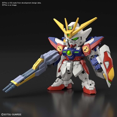 BANDAI Gundam Wing Zero Ex SD Gunpla 7 Cm Model Kit