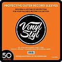 50 Pack Protective Outer Single Record Custodie Vinyl Styl 