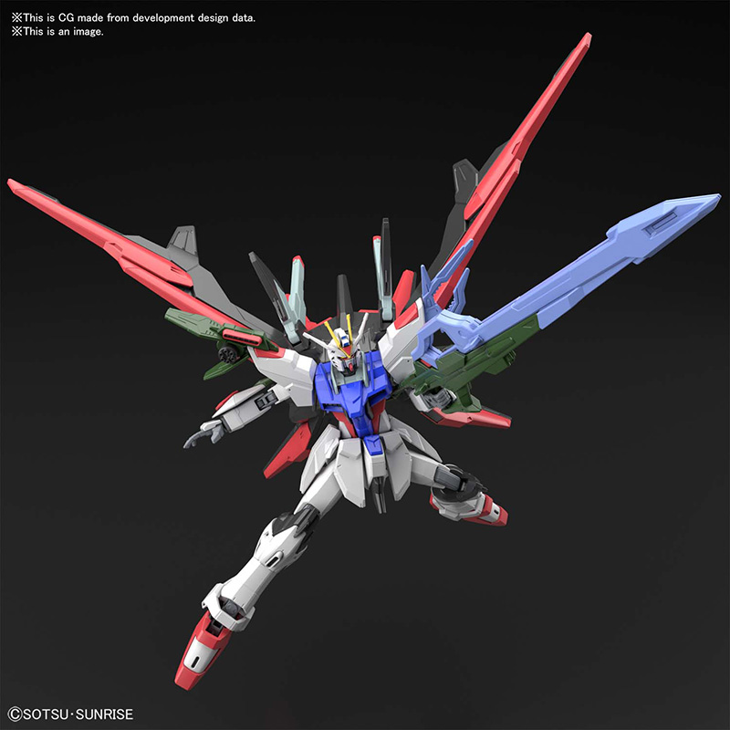 BANDAI Gundam Perfect Strike Freedom 1/144 13 Cm Gunpla HG Model Kit
