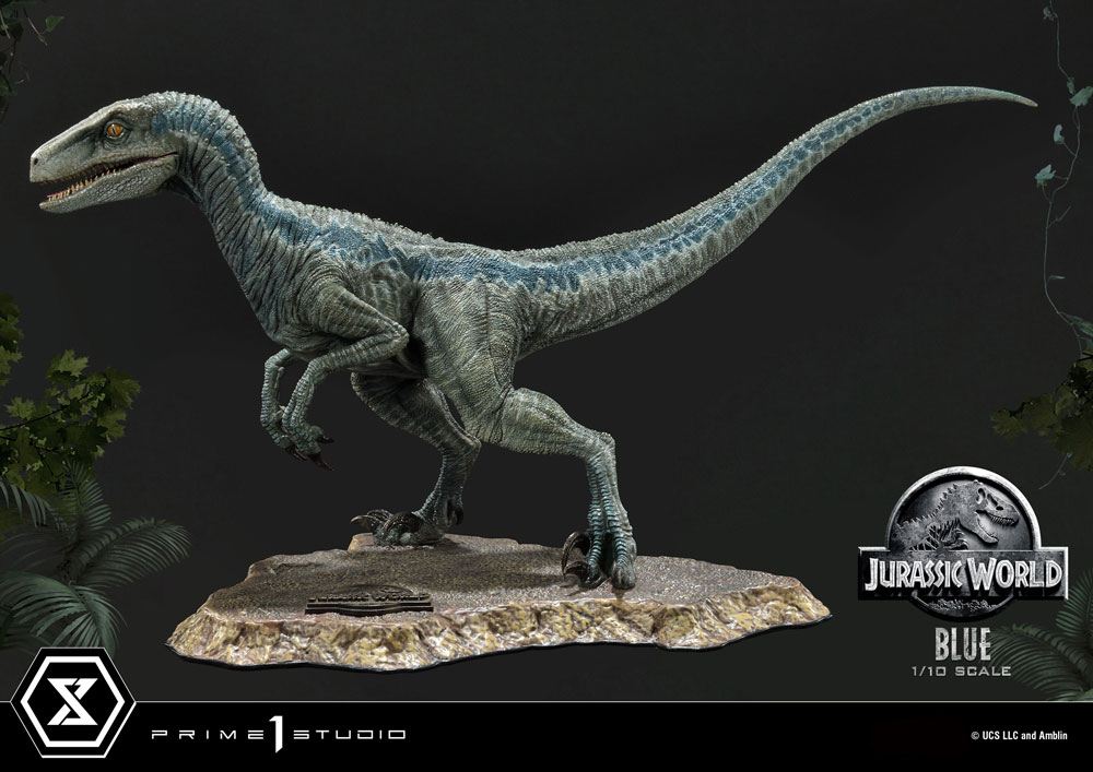 Jurassic World Statua Blue Open Mouth Version 17 Cm PRIME 1 STUDIO