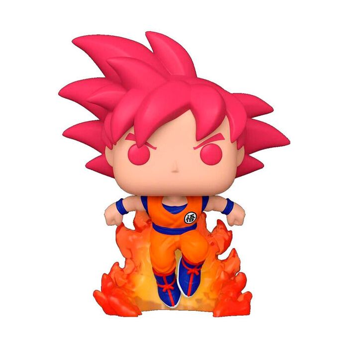 FUNKO POP Super Saiyan God Goku Dragon Ball Super Animation POP Vinyl Figure 9 cm