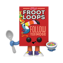 FUNKO POP Froot Loops Cereal Box Kelloggs POP Vinyl Figure 9 cm