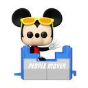 FUNKO POP Topolino People Mover Mickey Walt Disney World 50th Anniversary POP Disney 1163 Vinyl Figure 9 cm