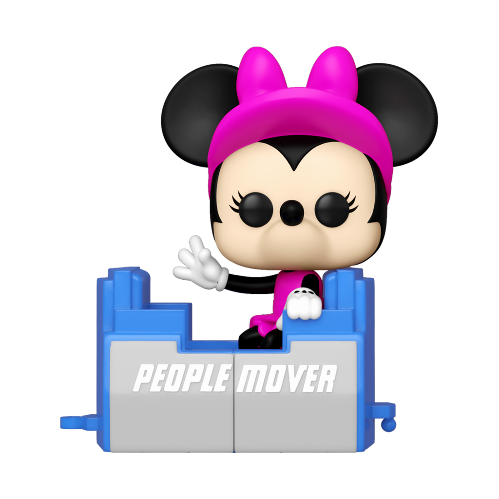 FUNKO POP People Mover Minnie Walt Disney World 50th Anniversary POP Disney 1166 Vinyl Figure 9 cm