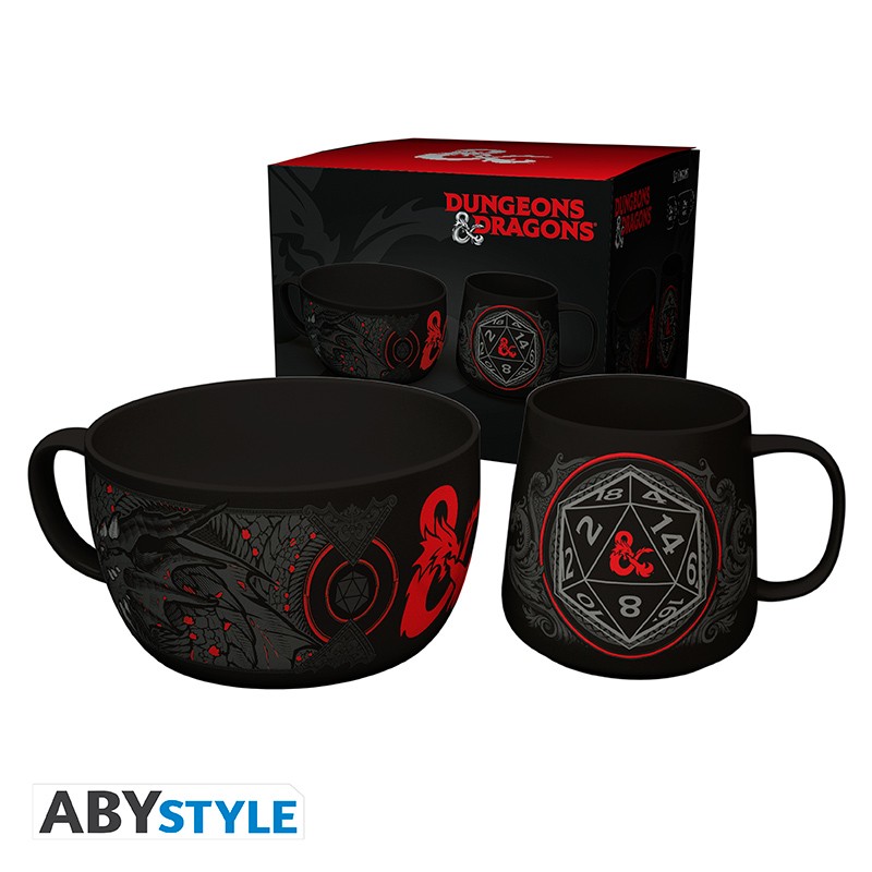 Dungeon & Dragons Set Colazione Ampersand ABYStyle