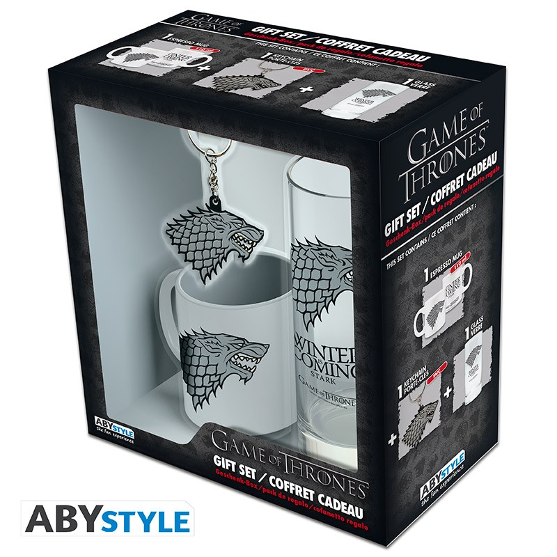 Game of Thrones Gift Set Stark ABYStyle