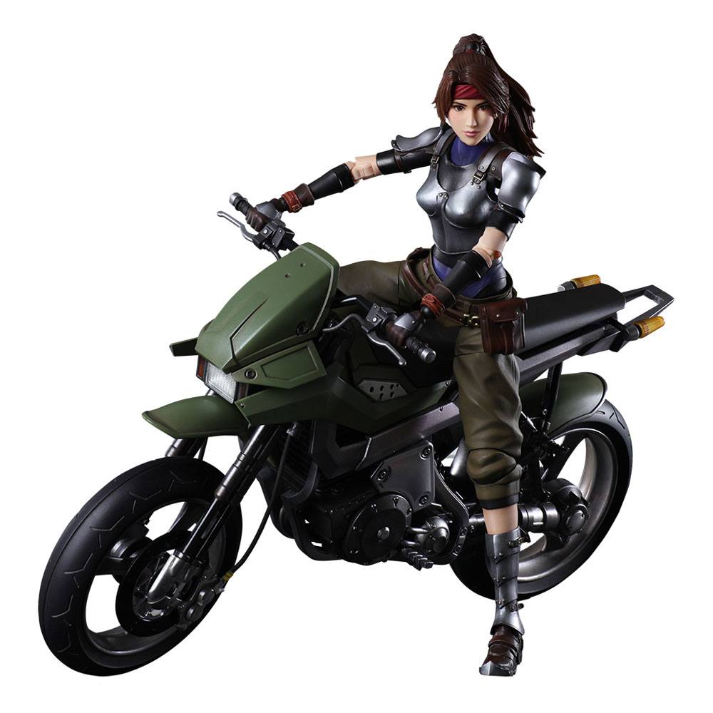 Final Fantasy 7 Advent Children - Jessie & Bike (Play Arts Kai, 25 cm)
