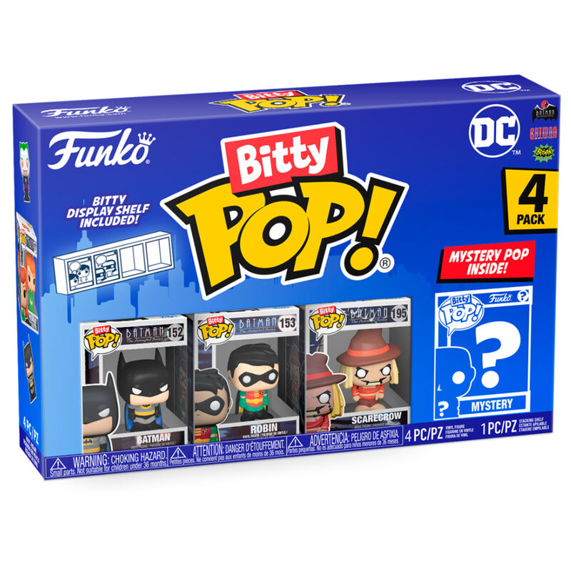 Bitty Pop! DC Comics - Batman (4 pack)