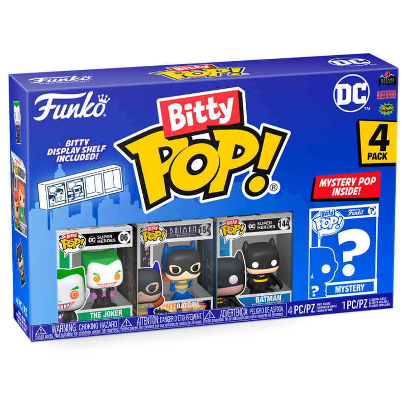 Bitty Pop! DC Comics - The Joker (4 pack)