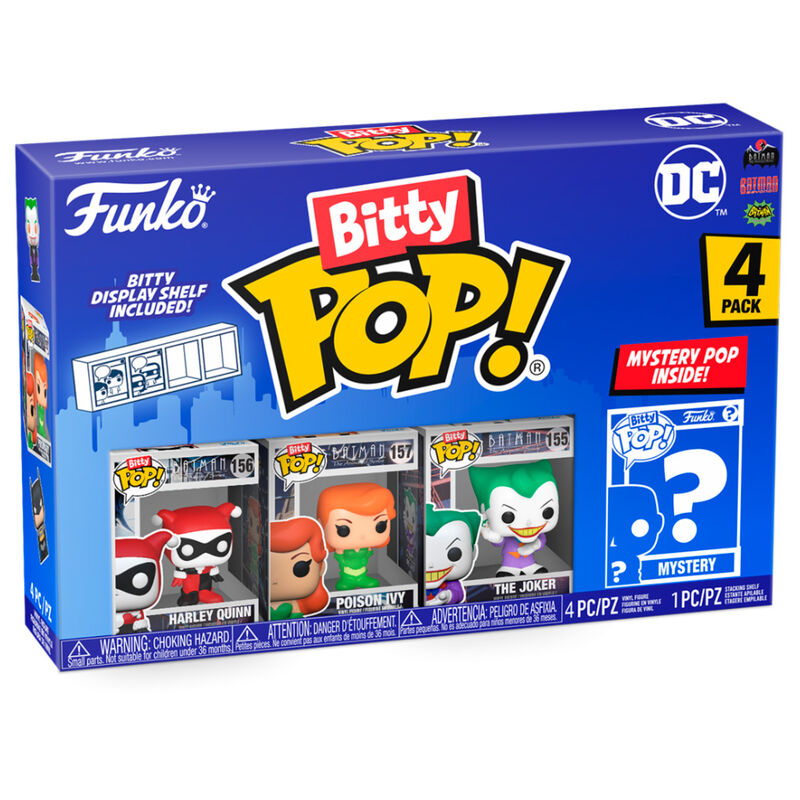 Bitty Pop! DC Comics - Harley Quinn (4 pack)
