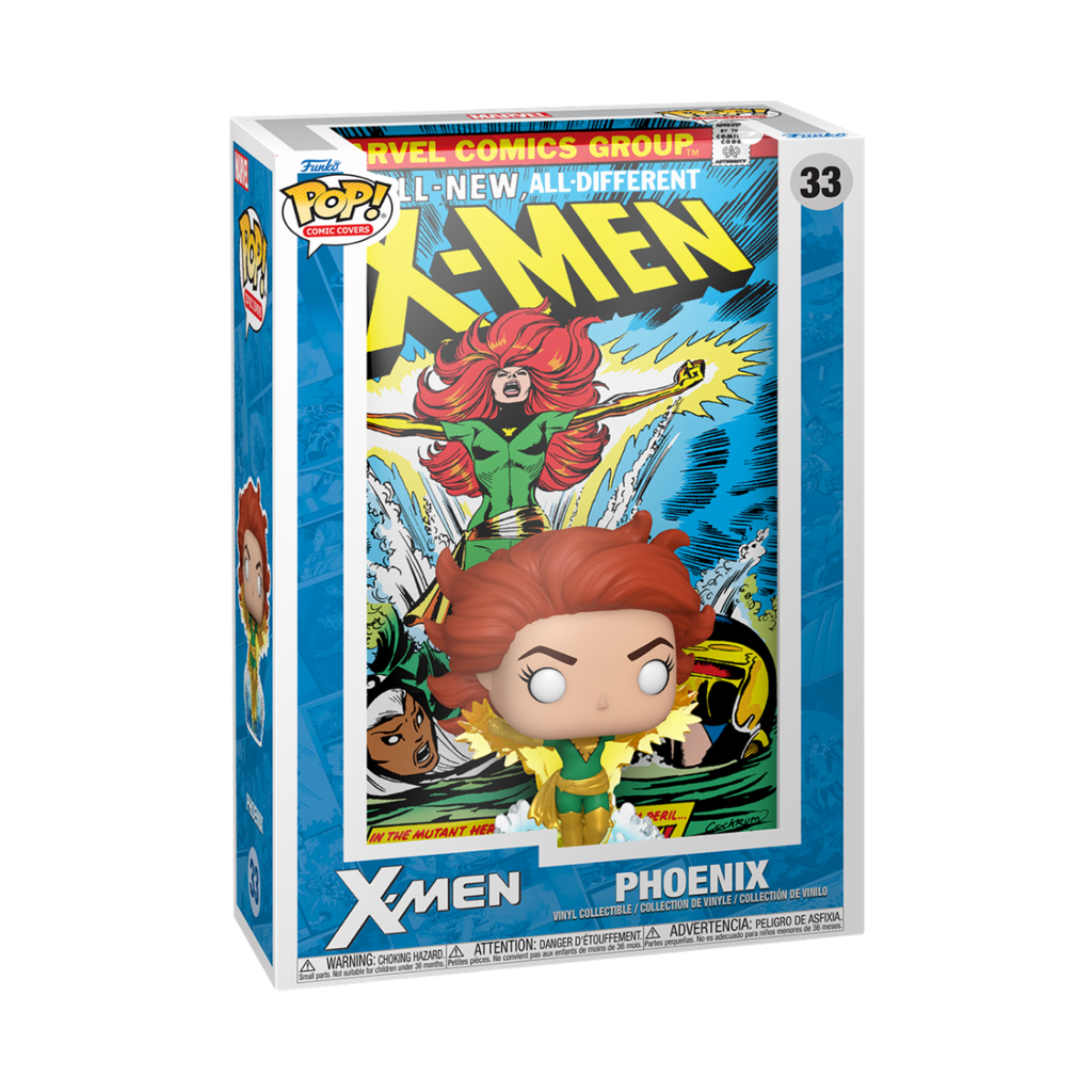 FUNKO POP Pheonix Marvel X-Men 101 POP Comic Cover 33 Vinyl Figure 9 cm