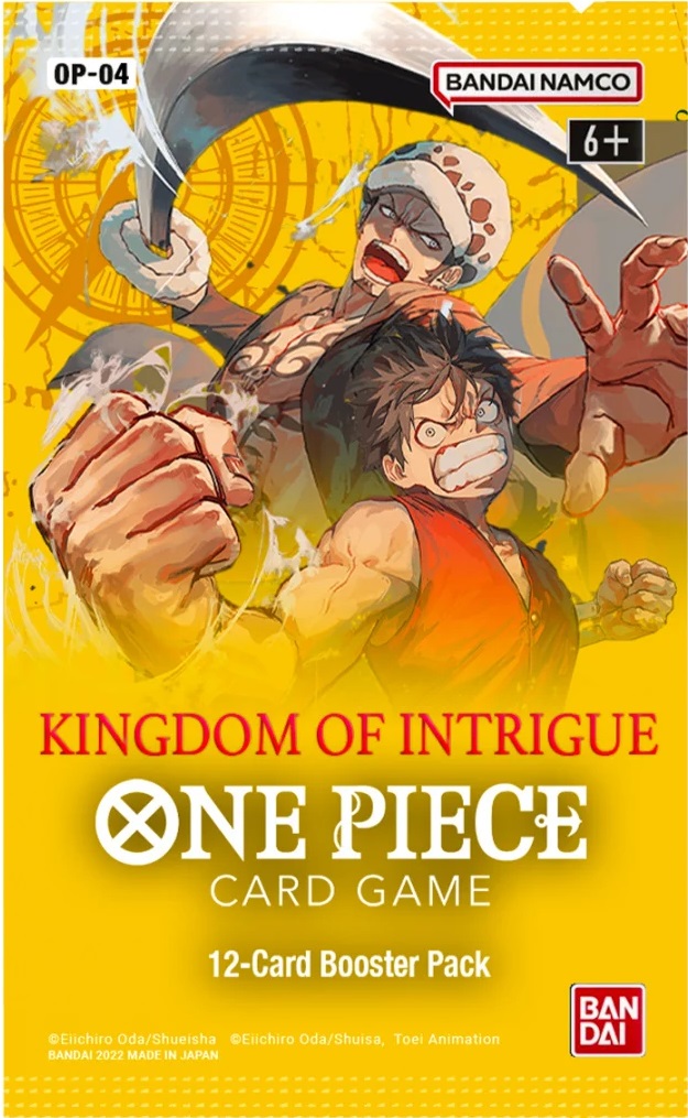 One Piece - OP-04 Kingdoms Of Intrigue Busta 12 Carte EN